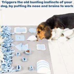 Snuffelmat Hond - Likmat Hond - Honden Speelgoed Intelligentie - Anti Schrokbak Hond - Honden Speeltjes - 100cmx100cm -Honden Benodigdheden Verkoop 1200x1200 2214