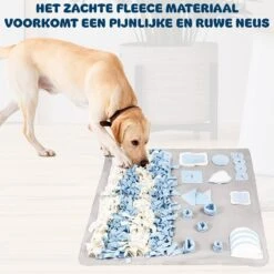 Snuffelmat Hond - Likmat Hond - Honden Speelgoed Intelligentie - Anti Schrokbak Hond - Honden Speeltjes - 100cmx100cm -Honden Benodigdheden Verkoop 1200x1200 2215