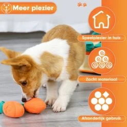 Premium Snuffelmat Voor Hond En Kat - Intelligentie Speelgoed - Snuffel Mat Puppy - IQ Hondenspeeltjes - Educatieve Training Huisdier - Snuffeltrainer Hondenpuzzel - Educatief Speelgoed - Vetalo -Honden Benodigdheden Verkoop 1200x1200 2223