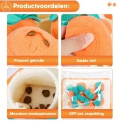Premium Snuffelmat Voor Hond En Kat - Intelligentie Speelgoed - Snuffel Mat Puppy - IQ Hondenspeeltjes - Educatieve Training Huisdier - Snuffeltrainer Hondenpuzzel - Educatief Speelgoed - Vetalo -Honden Benodigdheden Verkoop 1200x1200 2224