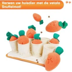 Premium Snuffelmat Voor Hond En Kat - Intelligentie Speelgoed - Snuffel Mat Puppy - IQ Hondenspeeltjes - Educatieve Training Huisdier - Snuffeltrainer Hondenpuzzel - Educatief Speelgoed - Vetalo -Honden Benodigdheden Verkoop 1200x1200 2226