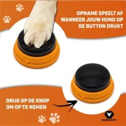 Vulpes Pets® PRO Praatknop Voor Honden Met Speelmat - Dogbuttons - Laat Uw Huisdier Spreken - Hondenspeelgoed - Honden Training - Inclusief E-Book En Speelmat 17 Vulpes Pets® PRO Praatknop Voor Honden Met Speelmat - Dogbuttons - Laat Uw Huisdier Spreken - Hondenspeelgoed - Honden Training - Inclusief E-Book En Speelmat -Honden Benodigdheden Verkoop 1200x1200 2240