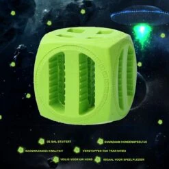 Dog Comets Pollux Duurzaam Hondenspeelgoed – Traktatiekubus Voor Honden - Extreem Sterk – Geschikt Voor Honden – Groen – 5.5x5.5cm -Honden Benodigdheden Verkoop 1200x1200 2276