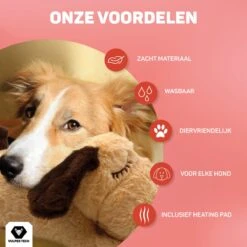 Vulpes Pets® Knuffel Hond Met Hartslag – Puppyknuffel - Hondenknuffel Voor Puppy - Snuggle Puppy - Knuffel Met Hartslag En Gratis Warmte Pad Speciaal Voor Puppy's -Honden Benodigdheden Verkoop 1200x1200 2309