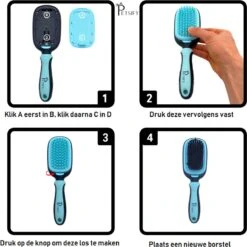 Petsify - Dierenborstel - Professionele 5 In 1 Hondenborstel - Voor Hond En Kat - Tweezijdig - Hondenkam - Kattenborstel - Kattenkam -Honden Benodigdheden Verkoop 1200x1200 247