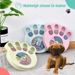 Hondenpuzzel Blauw - Honden Speelgoed - Honden - Hondenbrokken - Hondenspeelgoed - Interactief Spel Voor Honden - Intelligentie Spel - Snuffelmat - Snuffelmat Hond - Hondenspeeltjes - Intelligentie - Hond Speelgoed -Honden Benodigdheden Verkoop 1200x1200 2512