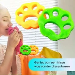CaseProtect HG - 2 Stuks Haarverwijderaar Voor Katten En Honden - Eenvoudig Haren Verwijderen In Wasmachine En Droger - Kattenhaar En Hondenhaar - Anti Haren - Pluizenverwijderaar En Dierenhaar Verwijderaar Voor Kleding -Honden Benodigdheden Verkoop 1200x1200 272