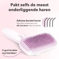 Lubadoo® - Kattenborstel - Hondenborstel - Kattenkam - Kattenhaar - Hondenhaar - Huisdierhaar Verwijderaar - Haarverwijderaar Voor Huisdieren - Langharig - Kortharig - Roze -Honden Benodigdheden Verkoop 1200x1200 298