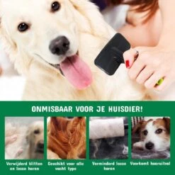 Mister Mill Slickerborstel Kat Hond - Hondenborstel Langharig Kortharig - Haarverwijderaar Voor Huisdieren - Kattenhaar Verwijderaar -Honden Benodigdheden Verkoop 1200x1200 328