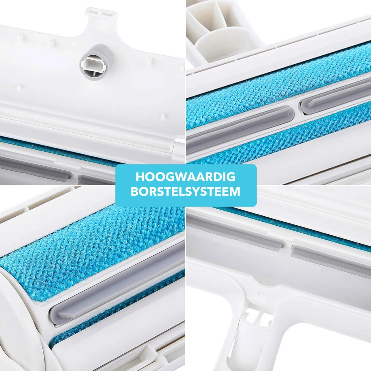 RX Goods Pluizen En Haren Verwijderaar Met Schoonmaakborstel - Kleding Borstel & Roller – Huisdier 4 RX Goods Pluizen En Haren Verwijderaar Met Schoonmaakborstel - Kleding Borstel & Roller – Huisdier - Afbeelding 2
