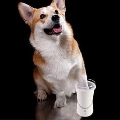 Merkloos Elektrische Hondenpootreiniger Draagbare Pet Voetenreinigingsborstel Zuigerkom Hondenvoetenreiniger Wasmachine Zachte Siliconenborstels Voor Modderige Poten Oplaadbare USB -Honden Benodigdheden Verkoop 1200x1200 347