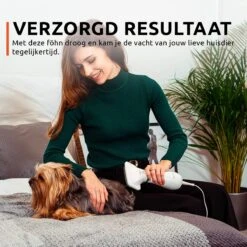 PetGoods 2-in-1 Hondenföhn – Föhn & Borstel - Honden & Katten - Low Noise -Honden Benodigdheden Verkoop 1200x1200 382