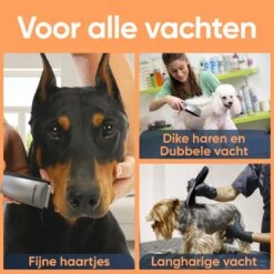 Happysnoots Hondentondeuse Draadloos Voor Dikke Vacht - Tondeuse Hond & Kat - Hondentrimmer - Professioneel Dieren Tondeuse -Honden Benodigdheden Verkoop 1200x1200 403