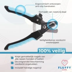 FluffyCare - Professionele Nagelschaar- Nagelschaar Hond - Nagelschaar Kat - Nagelknipper Hond En Kat - Nagelknipper Kat - Nagelknipper Hond - NagelTang Dieren - Poot Verzorging -Honden Benodigdheden Verkoop 1200x1200 413
