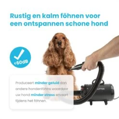 Qumax Professionele Hondenföhn Met 4 Opzetstukken – Waterblazer Voor Honden – Stil Design – Compact En Modern - Zwart -Honden Benodigdheden Verkoop 1200x1200 438