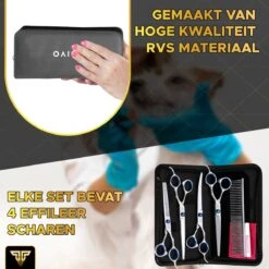 Toivo Schaar Voor Dieren - Zilver - Effileerscharen - Honden Scharenset - Dierenschaar - Set 5 Stuks - Trimscharen - Trimset - Uitdunschaar Hond - Schaar Honden 14 Toivo Schaar Voor Dieren - Zilver - Effileerscharen - Honden Scharenset - Dierenschaar - Set 5 Stuks - Trimscharen - Trimset - Uitdunschaar Hond - Schaar Honden -Honden Benodigdheden Verkoop 1200x1200 496