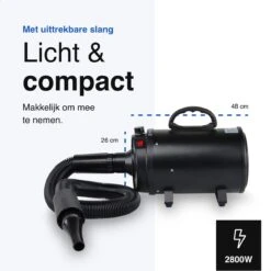 Vivid Green Waterblazer Met 3 Opzetstukken - Hondenfohn - Voor Honden - Met Geluiddemper - 2800W -Honden Benodigdheden Verkoop 1200x1200 509