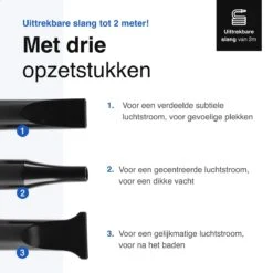 Vivid Green Waterblazer Met 3 Opzetstukken - Hondenfohn - Voor Honden - Met Geluiddemper - 2800W -Honden Benodigdheden Verkoop 1200x1200 511