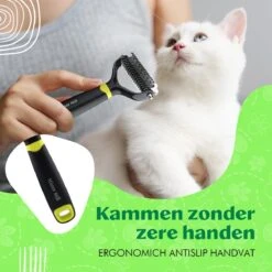 Mister Mill Professionele 2-Zijdige Ondervacht Kam Voor Hond En Kat – Honden/Kattenborstel – Klittenkam – 9,5 Cm. -Honden Benodigdheden Verkoop 1200x1200 559