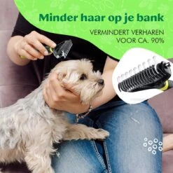 Mister Mill Professionele 2-Zijdige Ondervacht Kam Voor Hond En Kat – Honden/Kattenborstel – Klittenkam – 9,5 Cm. -Honden Benodigdheden Verkoop 1200x1200 560