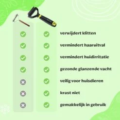 Mister Mill Professionele 2-Zijdige Ondervacht Kam Voor Hond En Kat – Honden/Kattenborstel – Klittenkam – 9,5 Cm. -Honden Benodigdheden Verkoop 1200x1200 562
