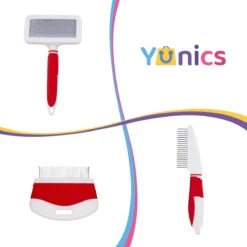 YUNICS® Hondenborstel Set - Hondenkam - Klittenkam – Slicker - Borstelset – Hondenhaar - Haarverzorging - Dierenverzorging - 3 Delig 7 YUNICS® Hondenborstel Set - Hondenkam - Klittenkam – Slicker - Borstelset – Hondenhaar - Haarverzorging - Dierenverzorging - 3 Delig -Honden Benodigdheden Verkoop 1200x1200 594