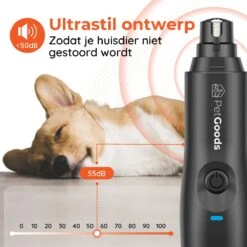 PetGoods Elektrische Nagel Vijl Voor Huisdieren - Incl. 2 Vijlen - Honden/Katten/Dieren - Draadloos 14 PetGoods Elektrische Nagel Vijl Voor Huisdieren - Incl. 2 Vijlen - Honden/Katten/Dieren - Draadloos -Honden Benodigdheden Verkoop 1200x1200 637