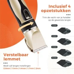 PetGoods Hondentondeuse - 10 Delige Set - Katten & Honden - Draadloos - Low Noise - Incl. Schaar, Nagelknipper, Vijl & Kam 18 PetGoods Hondentondeuse - 10 Delige Set - Katten & Honden - Draadloos - Low Noise - Incl. Schaar, Nagelknipper, Vijl & Kam -Honden Benodigdheden Verkoop 1200x1200 701