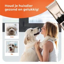 PetGoods Hondentondeuse - 10 Delige Set - Katten & Honden - Draadloos - Low Noise - Incl. Schaar, Nagelknipper, Vijl & Kam 20 PetGoods Hondentondeuse - 10 Delige Set - Katten & Honden - Draadloos - Low Noise - Incl. Schaar, Nagelknipper, Vijl & Kam -Honden Benodigdheden Verkoop 1200x1200 703