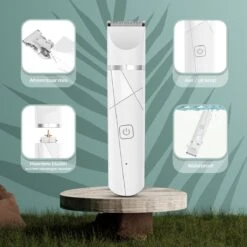 Revo Goods Professionele 4 In 1 Hondentondeuse Set -Ideaal Voor Honden En Andere Huisdieren - Slijper Inbegrepen -Draadloos - Ultra Stil -Honden Benodigdheden Verkoop 1200x1200 706