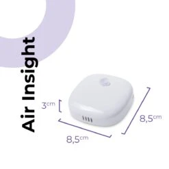 Pettadore Air Insight - Kattenbak Geurverdrijver & Teller - Actieve Zuurstof En Ionen - Oplaadbaar - Met App -Honden Benodigdheden Verkoop 1200x1200 792