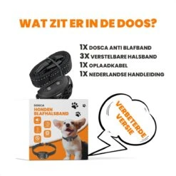 DOSCA® Anti Blafband - Anti Blaf Apparaat - Blafband Voor Honden - Zonder Schok En Diervriendelijk 20 DOSCA® Anti Blafband - Anti Blaf Apparaat - Blafband Voor Honden - Zonder Schok En Diervriendelijk -Honden Benodigdheden Verkoop 1200x1200 801