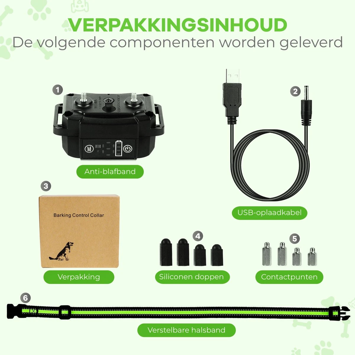 Petz - Anti Blafband - Anti Blafband Voor Kleine En Grote Honden - 5-55 KG - Vibratie En Audio - Diervriendelijk - GEEN Schokken - Opvoedingshalsband Zonder Schok En Diervriendelijk - Waterdicht - Oplaadbaar 10 Petz - Anti Blafband - Anti Blafband Voor Kleine En Grote Honden - 5-55 KG - Vibratie En Audio - Diervriendelijk - GEEN Schokken - Opvoedingshalsband Zonder Schok En Diervriendelijk - Waterdicht - Oplaadbaar - Afbeelding 8