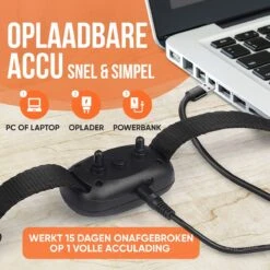 Strex Anti Blafband Voor Honden - 3-60KG - Oplaadbaar - Zonder Schok - Vibratie En Audio - Diervriendelijk - Anti Blaf Band - Anti Blaf Apparaat - Opvoedingshalsband Alle Honden -Honden Benodigdheden Verkoop 1200x1200 861