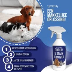 Petsly Odour & Stain Remover - Geurverwijderaars - Urine Vlekken Verwijderen Urinegeur Verwijderen Met Plantaardige Enzymen - 1L 12 Petsly Odour & Stain Remover - Geurverwijderaars - Urine Vlekken Verwijderen Urinegeur Verwijderen Met Plantaardige Enzymen - 1L -Honden Benodigdheden Verkoop 1200x1200 871