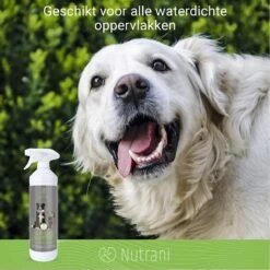 Nutrani Geurverwijderaar, 750 Ml, Natuurlijke Enzymreiniger Als Gebruiksklare Spray Met Biologische Werking, Verwijdert Geurtjes, Urine, Poep En Vlekken Van Honden En Katten -Honden Benodigdheden Verkoop 1200x1200 879