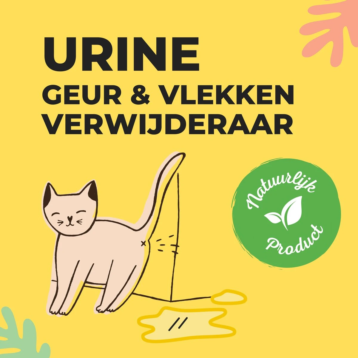 Urine Odour & Stain Remover - Urinegeur Verwijderen - Urine Vlekken Verwijderen - Natuurlijk En Veilig - Geurverwijderaar - Vlekkenverwijderaar - Weg Met Nare Geurtjes - Hond - Kat - 1 Liter 4 Urine Odour & Stain Remover - Urinegeur Verwijderen - Urine Vlekken Verwijderen - Natuurlijk En Veilig - Geurverwijderaar - Vlekkenverwijderaar - Weg Met Nare Geurtjes - Hond - Kat - 1 Liter - Afbeelding 2