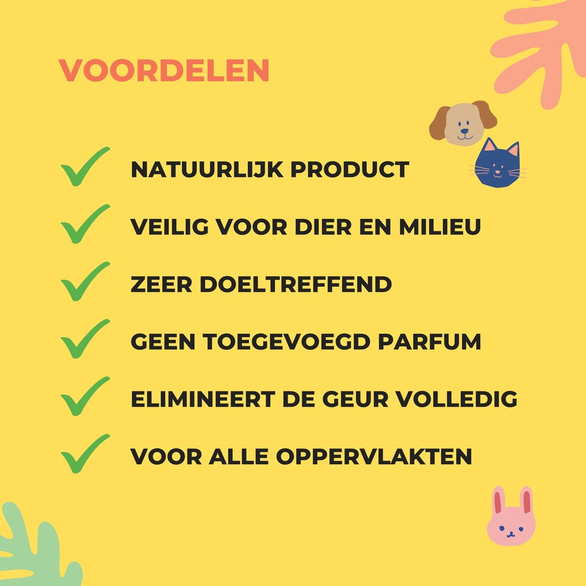 Urine Odour & Stain Remover - Urinegeur Verwijderen - Urine Vlekken Verwijderen - Natuurlijk En Veilig - Geurverwijderaar - Vlekkenverwijderaar - Weg Met Nare Geurtjes - Hond - Kat - 1 Liter 5 Urine Odour & Stain Remover - Urinegeur Verwijderen - Urine Vlekken Verwijderen - Natuurlijk En Veilig - Geurverwijderaar - Vlekkenverwijderaar - Weg Met Nare Geurtjes - Hond - Kat - 1 Liter - Afbeelding 3