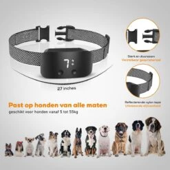 Salvano Anti Blafband - Blafband Voor Honden - Opvoedingshalsbanden - Voor Kleine En Grote Honden - Anti Blafband Zonder Schok- Oplaadbaar - Anti Blaf Apparaat - Blafband - Diervriendelijk -Honden Benodigdheden Verkoop 1200x1200 945