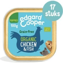 17x Edgard & Cooper Kuipje Vers Vlees Puppy Hondenvoer Bio Kip - Vis 100 Gr -Honden Benodigdheden Verkoop 1200x1200 96