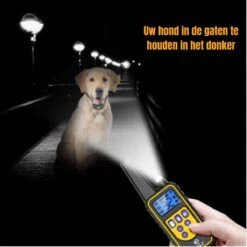 W&Z® Anti Blafband Inclusief Afstandsbediening- 3-60KG - Diervriendelijk - Zonder Schok - Vibratie/Audio/Licht - Anti Blaf Band - Water Bestendig -Honden Benodigdheden Verkoop 1200x1200 975