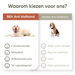 Premium Anti Blafband Om Je Hond Snel En Effectief Te Laten Stoppen Met Blaffen - Diervriendelijke Opvoedingshalsband Zonder Schok - Trainingshalsband Voor Grote En Kleine Honden - Anti Blaf Apparaat - Correctie Halsband -Honden Benodigdheden Verkoop 1200x1200 992