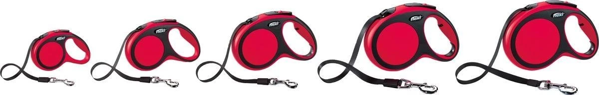 Flexi New Comfort Tape - Hondenriem - Rood - L - 5 M 5 Flexi New Comfort Tape - Hondenriem - Rood - L - 5 M - Afbeelding 3