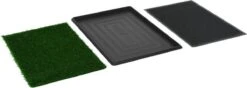 VidaXL Huisdierentoilet Met Bak En Kunstgras 76x51x3 Cm Groen -Honden Benodigdheden Verkoop 1200x429
