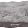 Scruffs Cosy - Comfortabel Hondenkussen In Grijs, Beige Of Karamel - Met Imitatie Suède Buitenvoering En Superzachte Binnenvoering - 100 X 70 Cm - Grijs -Honden Benodigdheden Verkoop 1200x440 1