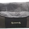 Hondenmand Zacht En Stevig, Anti-Slip En Wasbaar - Scruffs Chester Box Bed - In Grijs En Bruin In Maat S Tot XL - Kleur: Grijs, Maat: Extra Large -Honden Benodigdheden Verkoop 1200x503