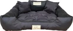Kingdog - Honden- En Kattenbed 55 X 45 | Zwart - Maat S -Honden Benodigdheden Verkoop 1200x513