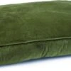 Designed By Lotte Nalino - Hondenkussen - Fluweel - Groen - 100x70x15 Cm