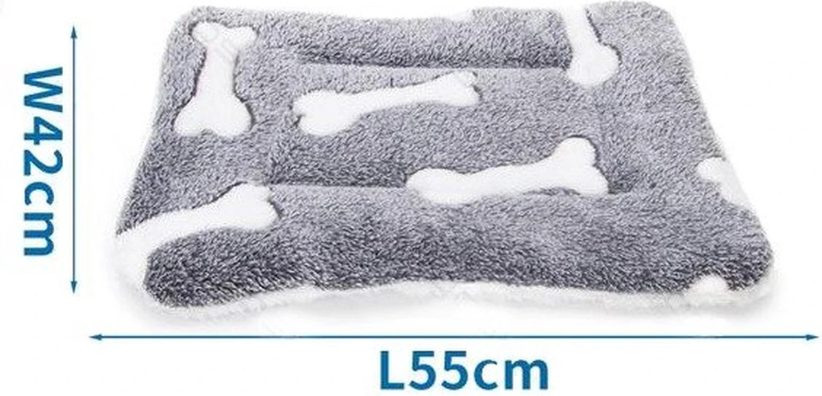 Nobleza Benchkussen - Dierenkussen - Hondenkussen - Kattenkussen - Benchmat - Dierenmat - Hondenmat - Kattenmat - Grijs - Maat S 7 Nobleza Benchkussen - Dierenkussen - Hondenkussen - Kattenkussen - Benchmat - Dierenmat - Hondenmat - Kattenmat - Grijs - Maat S - Afbeelding 5