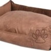 VidaXL Hondenbed Kussen PU-kunstleer Maat S Beige -Honden Benodigdheden Verkoop 1200x601 1